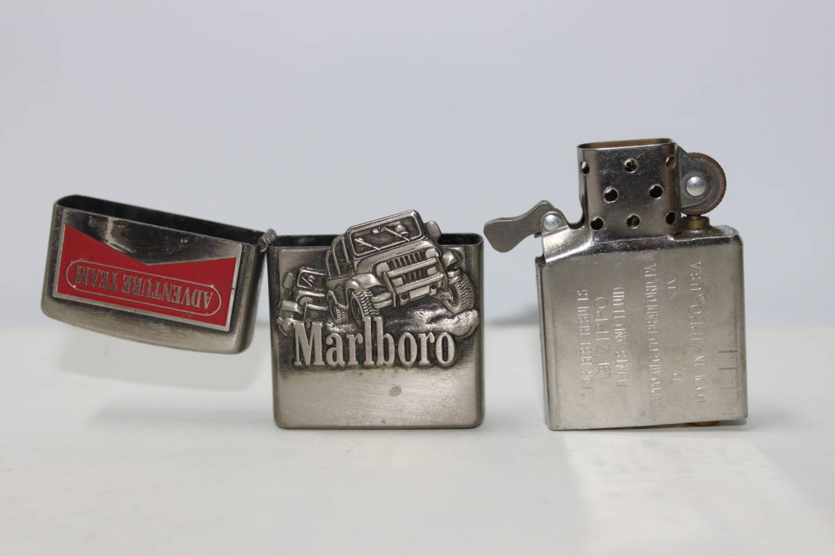 ■ZIPPO マルボロ Marlboro ADVENTURE TEAM アドベンチャー チーム 時代物_画像8