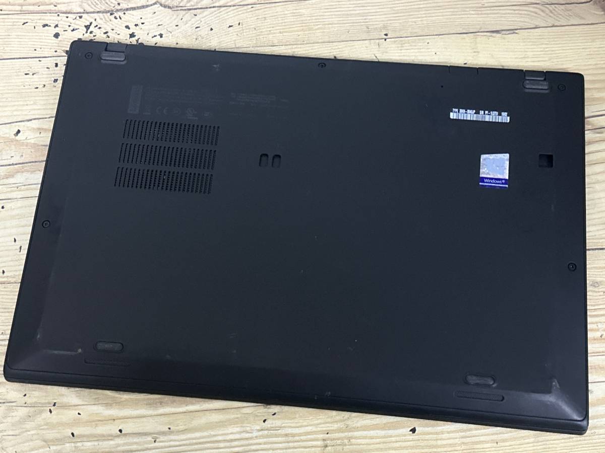 【良品♪】Lenovo ThinkPad X1 Carbon [8世代 Core i5(8250U) 1.6GHz/RAM:8GB/SSD:256GB/14インチ]Windowsd 11 動作品_画像6