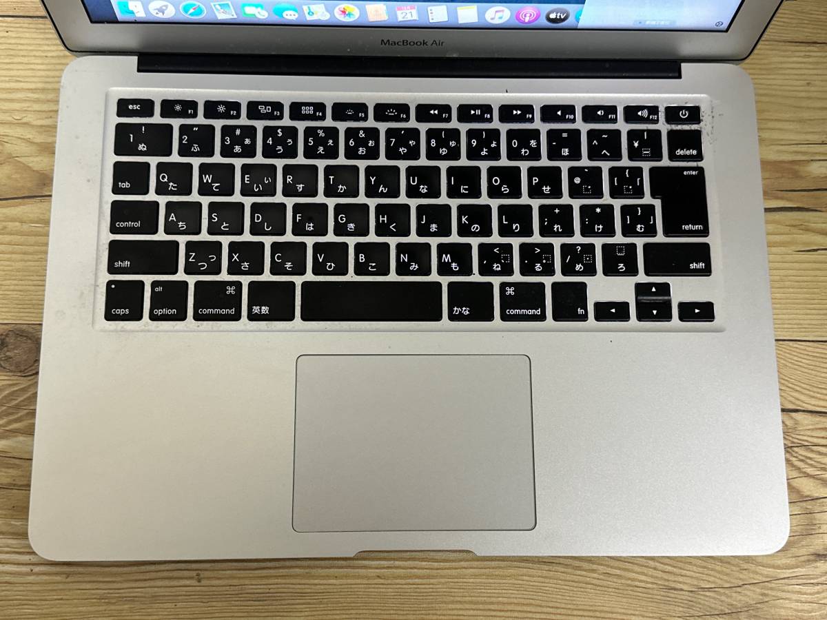 【動作品♪】MacBook Air 2014 (A1466)[Core i5(4260U)1.4Ghz/RAM:4GB/SSD:128GB/13インチ]Catalina インストール済_画像2