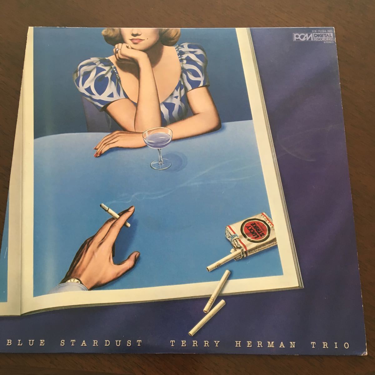 Terry Herman Trio Blue Stardust LP レコード 美品_画像1