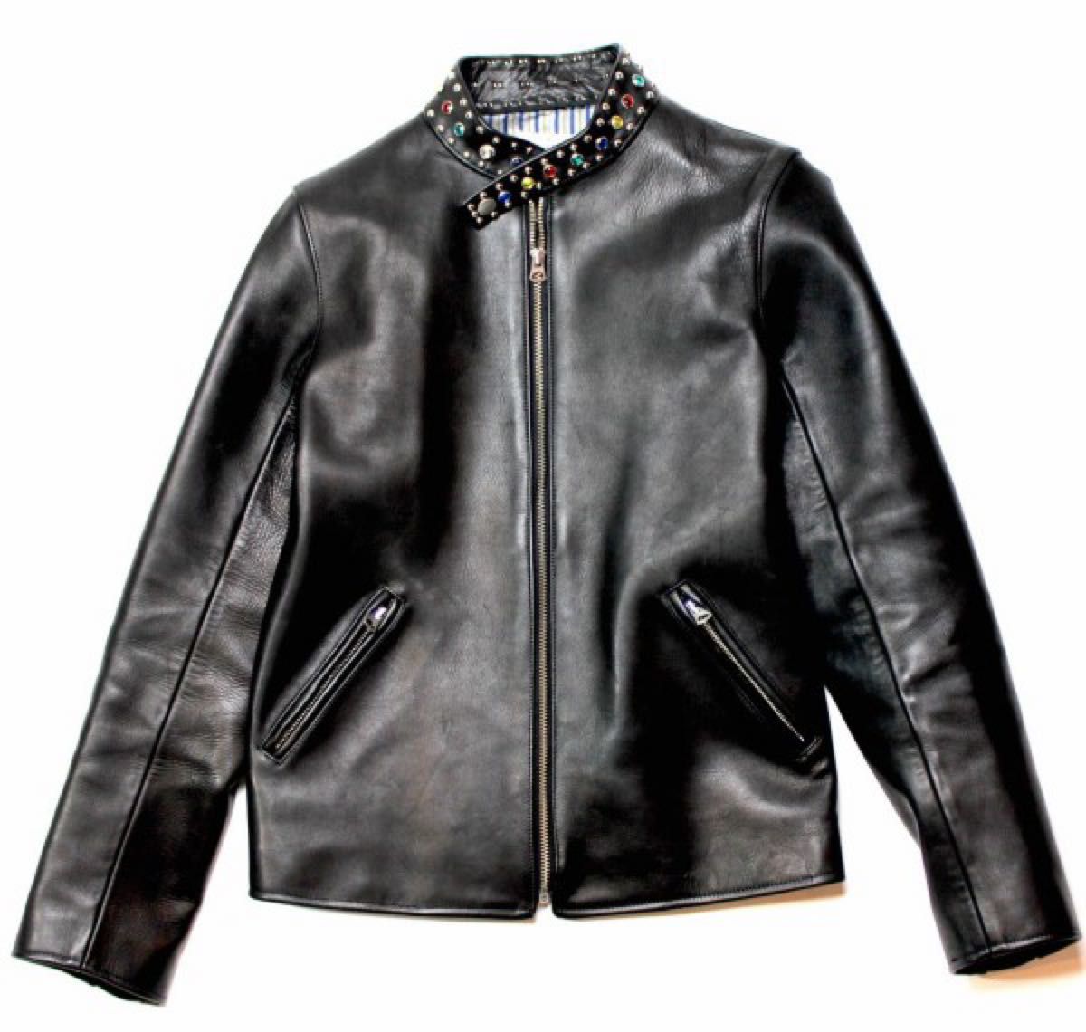 O C CREW STUDS SINGLE LEATHER JACKET レザージャケット O C CREW STUDS SINGLE LEATHER JACKET レザージャケット