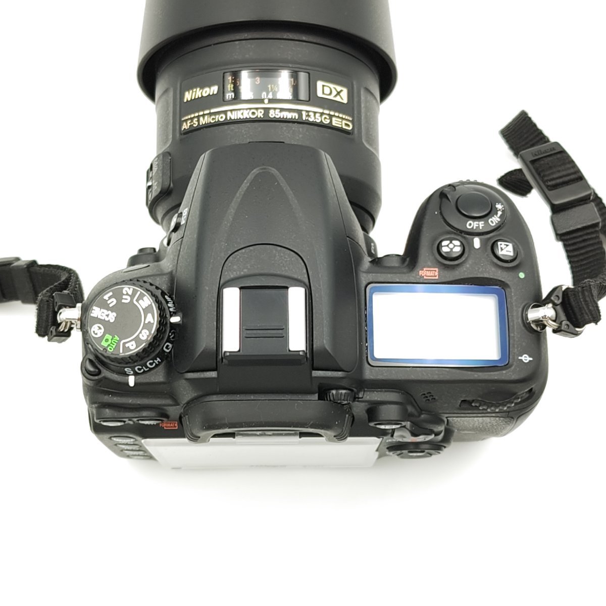 T ニコン D7000ボディ×AF-S NIKKOR Micro85mm 1:3.5 ED/AF-S 55-200mm1:4-5.6G ED レンズ付 デジタル一眼レフカメラ_画像3