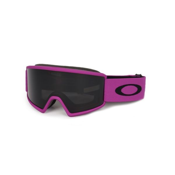 1円スタート OAKLEY オークリー OO7120-12 ターゲットラインL(XL) Ultra Purple Dark Grey/スノーボード/スキー/ゴーグル_画像1