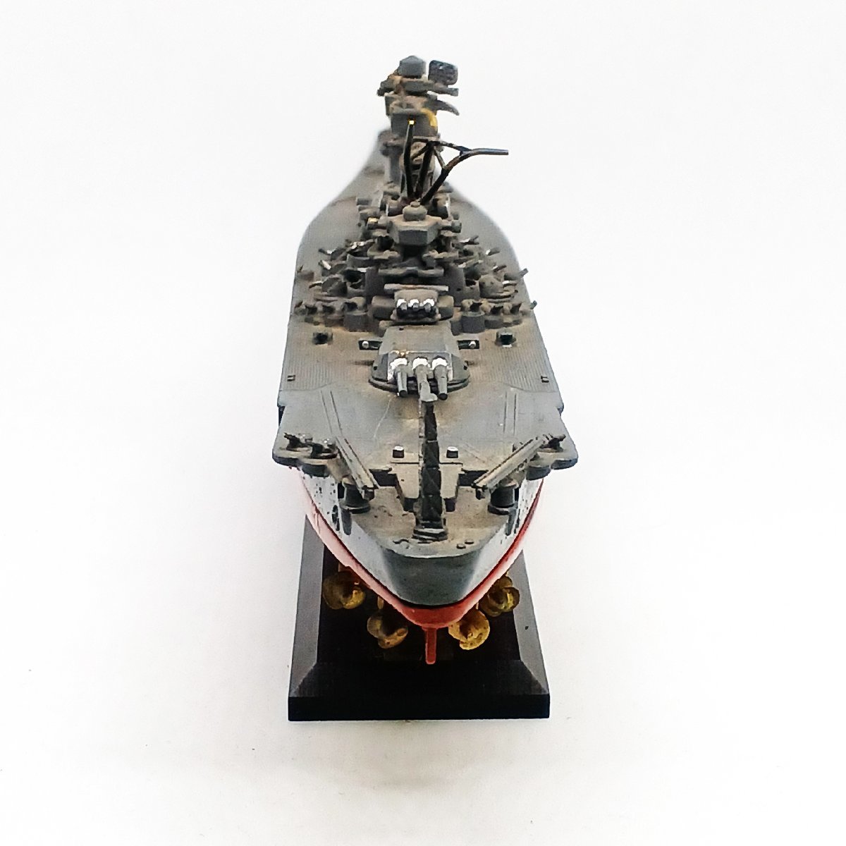  KONI si производства броненосец Yamato миниатюра 1/1250 retro хобби игрушка игрушка б/у KONISHI*