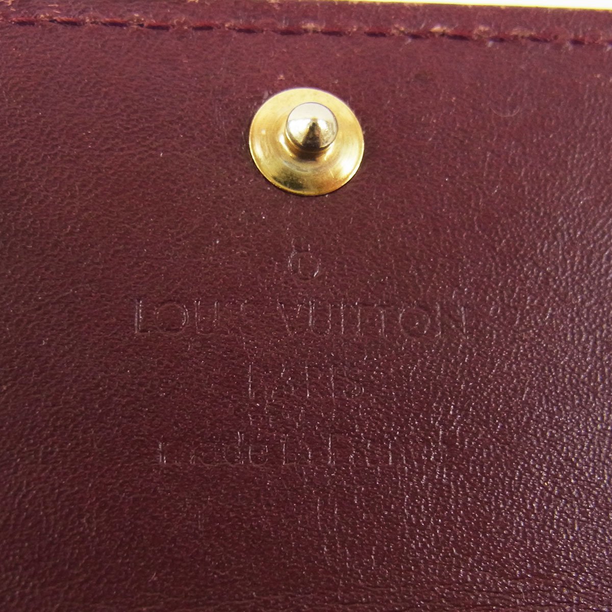 1円～ ヴィトン ミュルティクレ4 4連キーケース ヴェルニ M91976 TS5100 LOUIS VUITTON ■_画像8