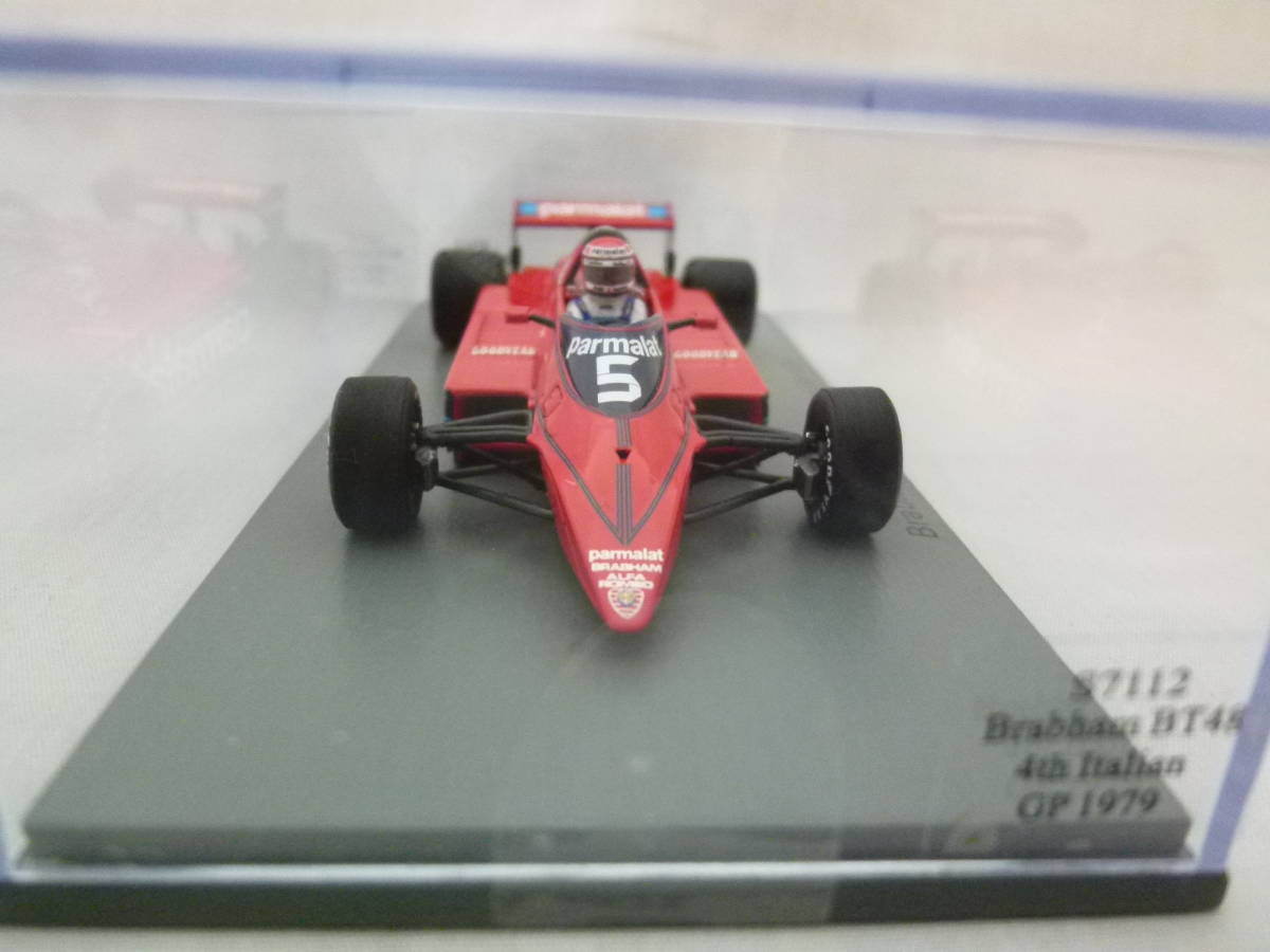 Spark スパーク 1/43 F1 Brabham ブラバム BT48 #5 Niki Lauda ラウダ 4th Italian イタリア GP 1979 S7112 _画像4