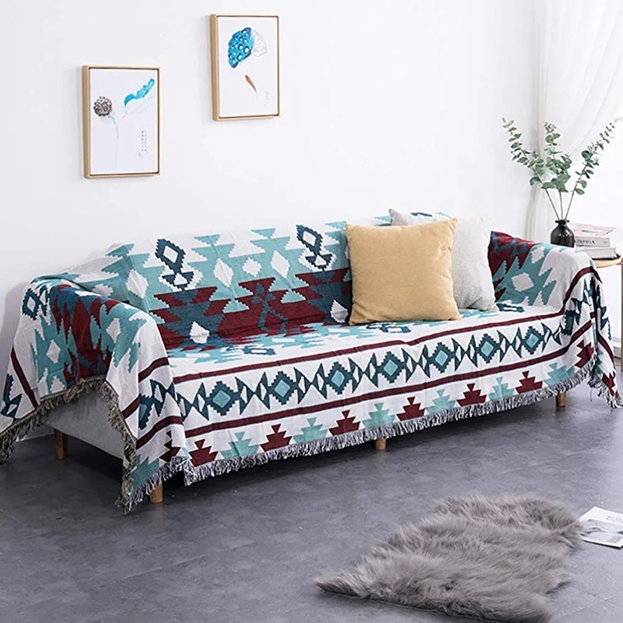  sofa cover multi cover Northern Europe manner blanket rug to rival pattern drill m camp outdoor gran pin g picnic mat 