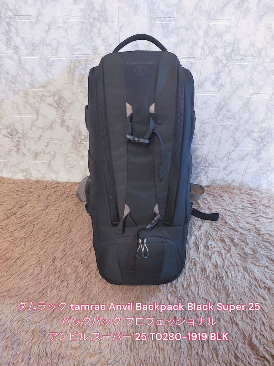 tamrac Anvil Backpack Black Super 25 バックパック プロフェッショナル アンビル スーパー