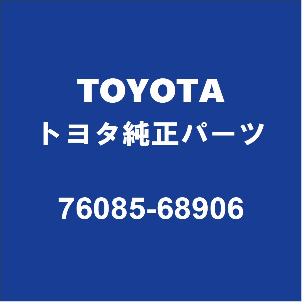 TOYOTAトヨタ純正 ウィッシュ リアスポイラー 76085-68906