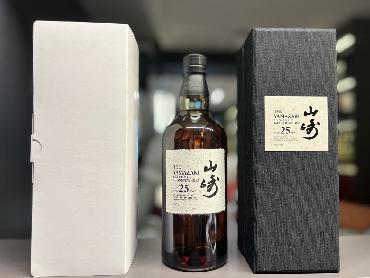 [ местного производства виски Fukuoka префектура внутри отправка только ]SUNTORY Yamazaki 25 год 700ml 43% виски с коробкой не . штекер 