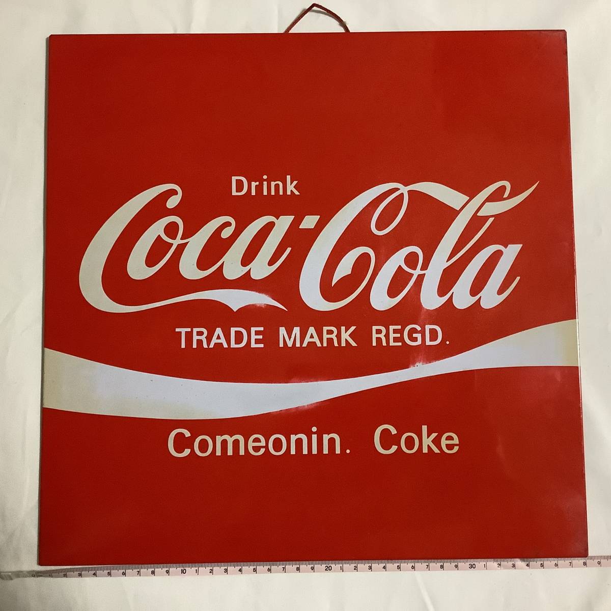 コカコーラ Coca-Cola 古いヴィンテージ看板 昭和レトロ ビンテージ