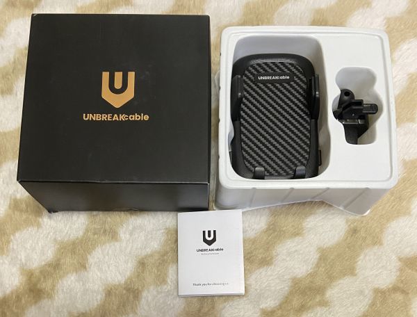 FI-15【未使用品】UNBREAKcable アンブレイカブル スマホ車載ホルダー スマホホルダー UBPi388 エアコン通風口用 吹き出し口用_画像1