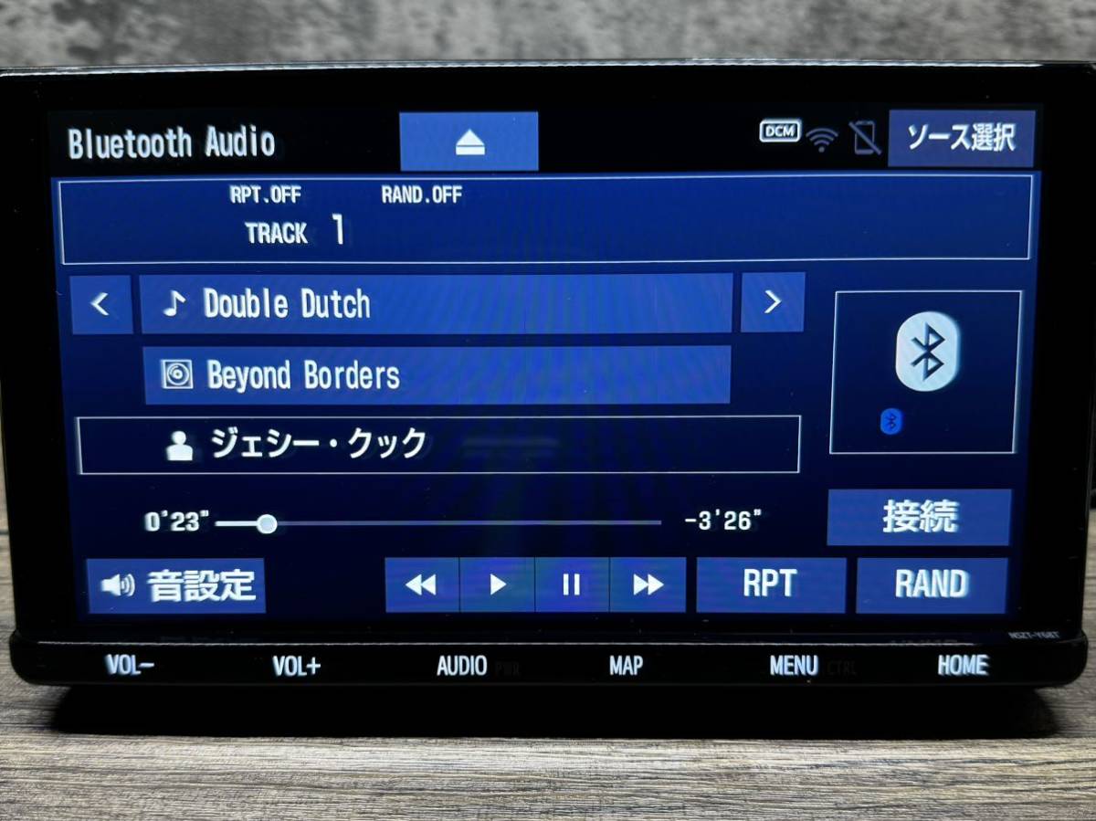 美品　トヨタ純正 NSZT-Y68T 9インチ　 2022年データ　Bluetooth wifi HDMI YouTube 送料無料　ティーコネクト　DVD_画像6