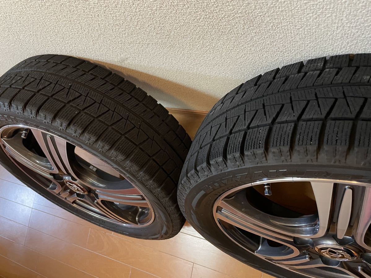 ブリザック中古　165/55R15 Weds RIZREY ホイール美品　N-BOX ワゴンR ウェイク_画像5