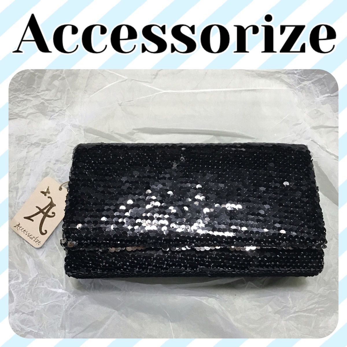 ★新品★ Accessorize アクセサライズ スパンコールショルダーバッグ