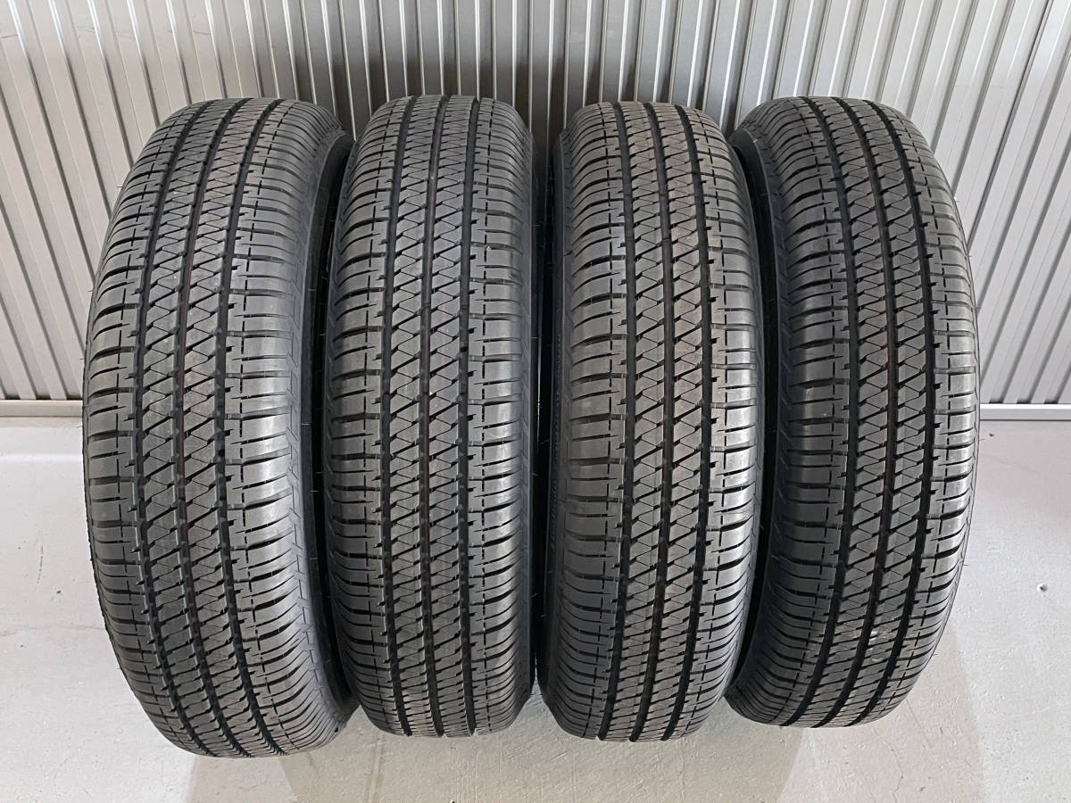 【4本SET/バリ山】ブリヂストン デューラー H/T 684Ⅱ 195/80R15 20年製 室内保管_画像2