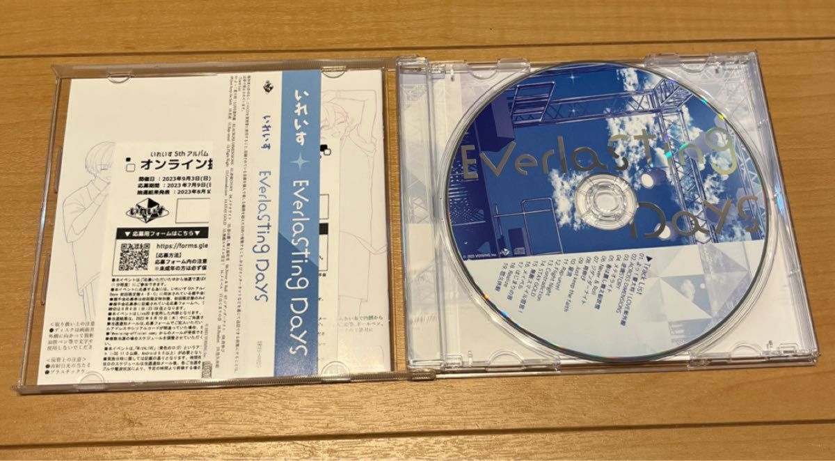 【5thアルバム CD】Everlasting Days 初回限定盤C