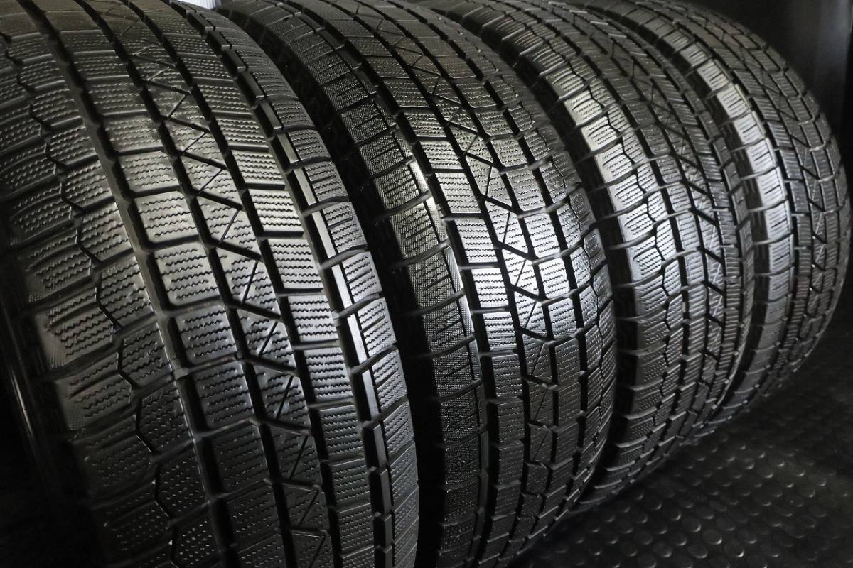 極上イボ付き 2022年製 スタッドレス 215/55R17 人気のブラポリ WEDS レオニス 17×7J +53 オデッセイヴェゼルCX-3等 格安4本SET_画像8