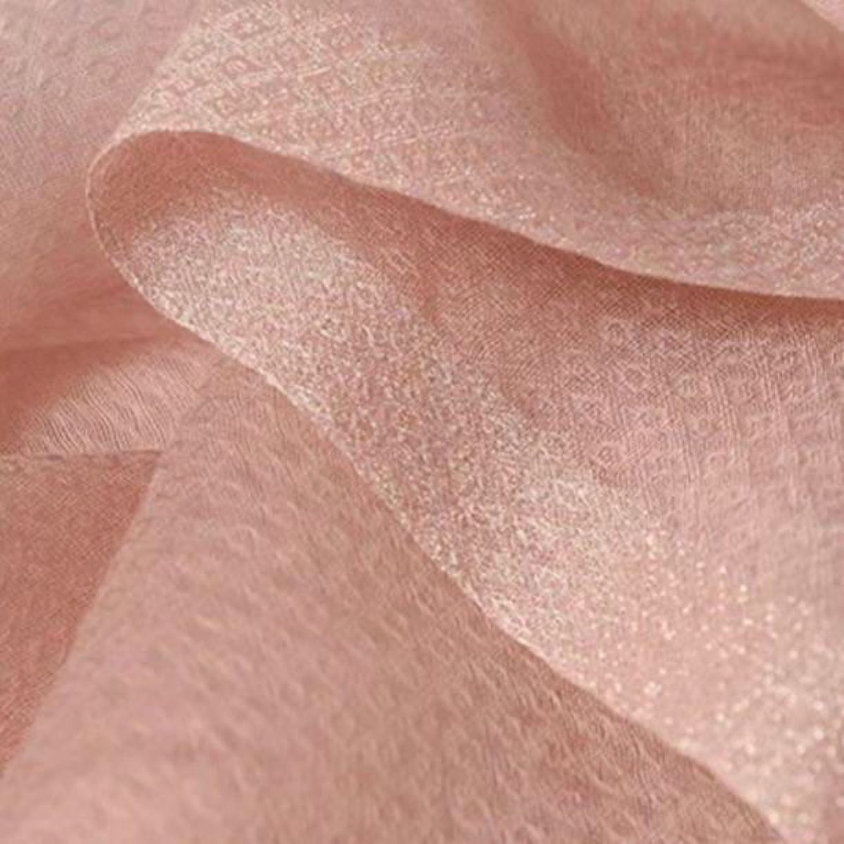 大判 ストール スカーフ シルク ウール 刺繍 花柄1 ピンク ショール オールシーズン