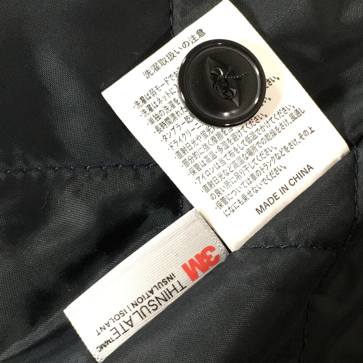 良品 BLUCO ブルコ 23AW ワークコート コーデュロイ リブ ジャケット WORK COAT OL-1308 3M シンサレート ネイビー 紺 XL_画像6