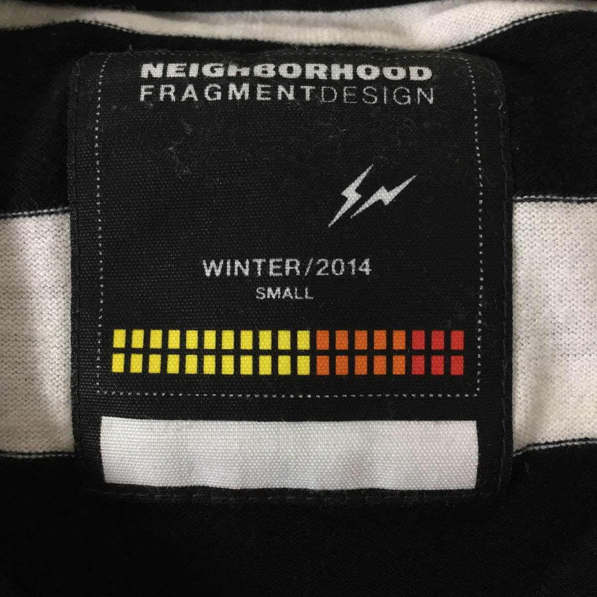 NEIGHBORHOOD ネイバーフッド Fragment Design フラグメント ボーダー ポケットTシャツ 半袖 S_画像3