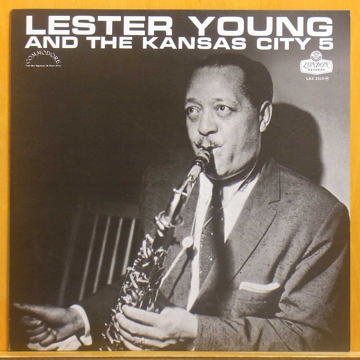 ●美盤!名盤!MONO!★Lester Young(レスター・ヤング)『Kansas City 5(カンサス・シティー・ファイヴ)』JPN LP #61455_画像1