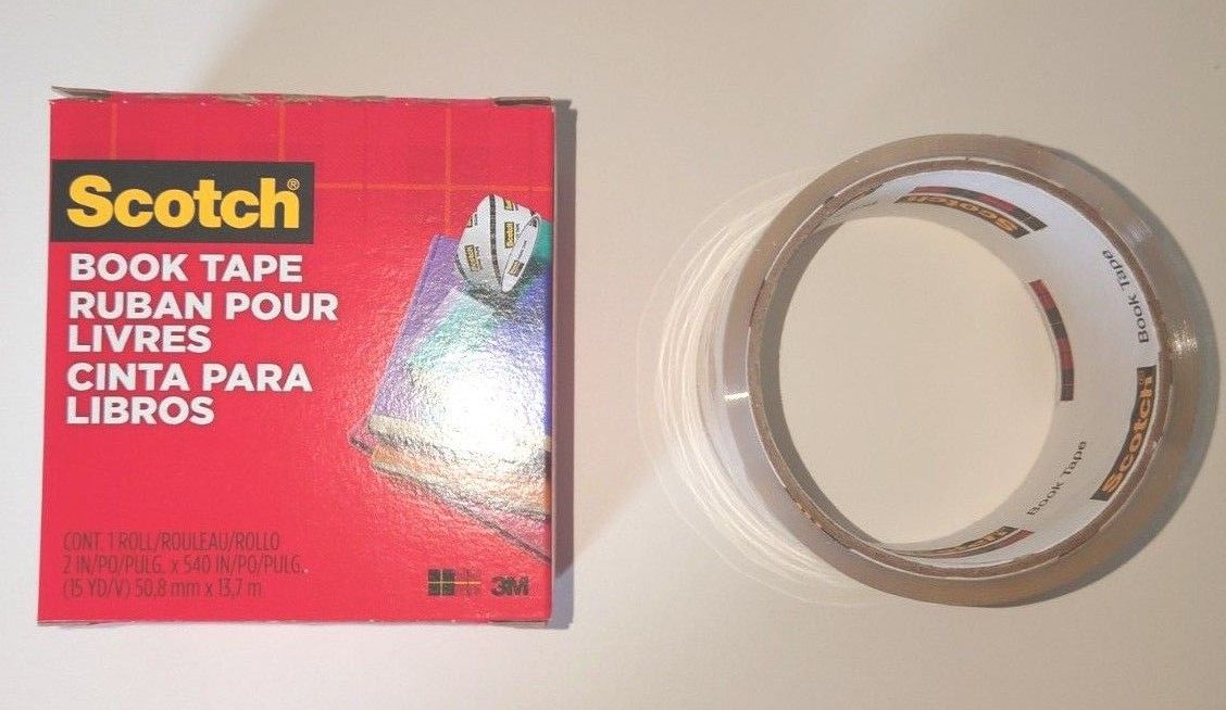 3M スリーエム スコッチ 透明ブックテープ