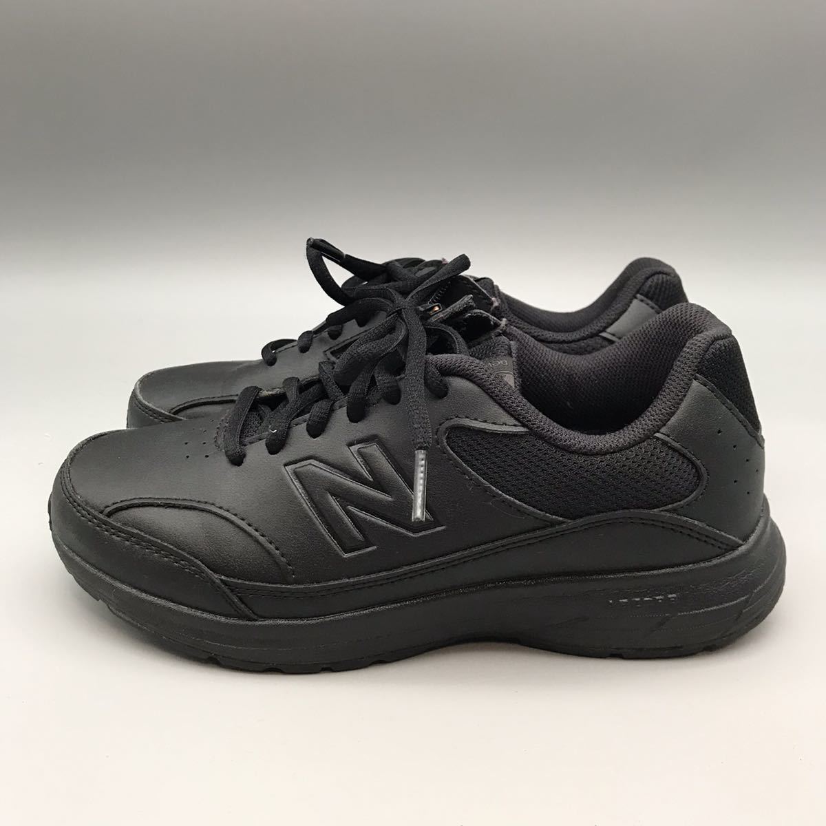 newbalance ニューバランス 363 サイドジップシューズ ウォーキングシューズ カジュアルシューズ ブラック 黒 男女兼用 23.5cm おすすめ_画像2