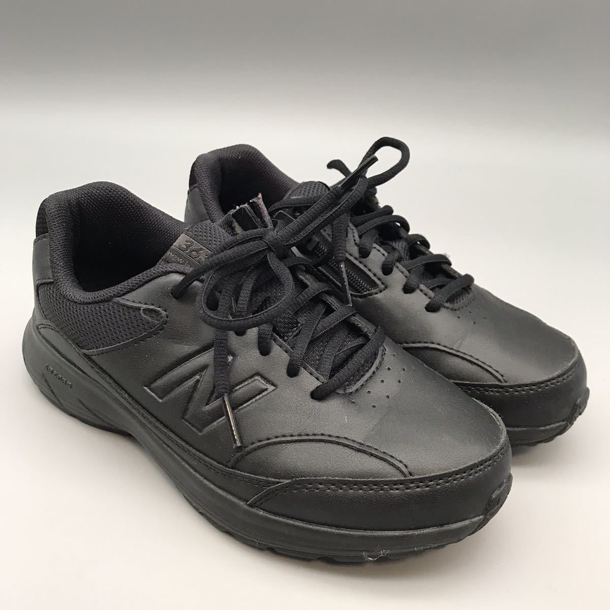 newbalance ニューバランス 363 サイドジップシューズ ウォーキングシューズ カジュアルシューズ ブラック 黒 男女兼用 23.5cm おすすめ_画像8