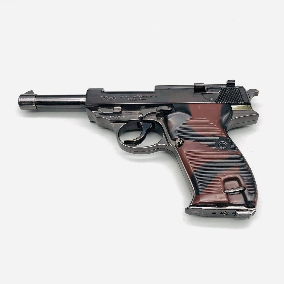 WALTHER ワルサー P38 LIGHTER ライター モデルガン ドイツ ハンドガン ルパン三世 レトロ コレクション 説明書 箱付き 動作確認済み レア_画像5