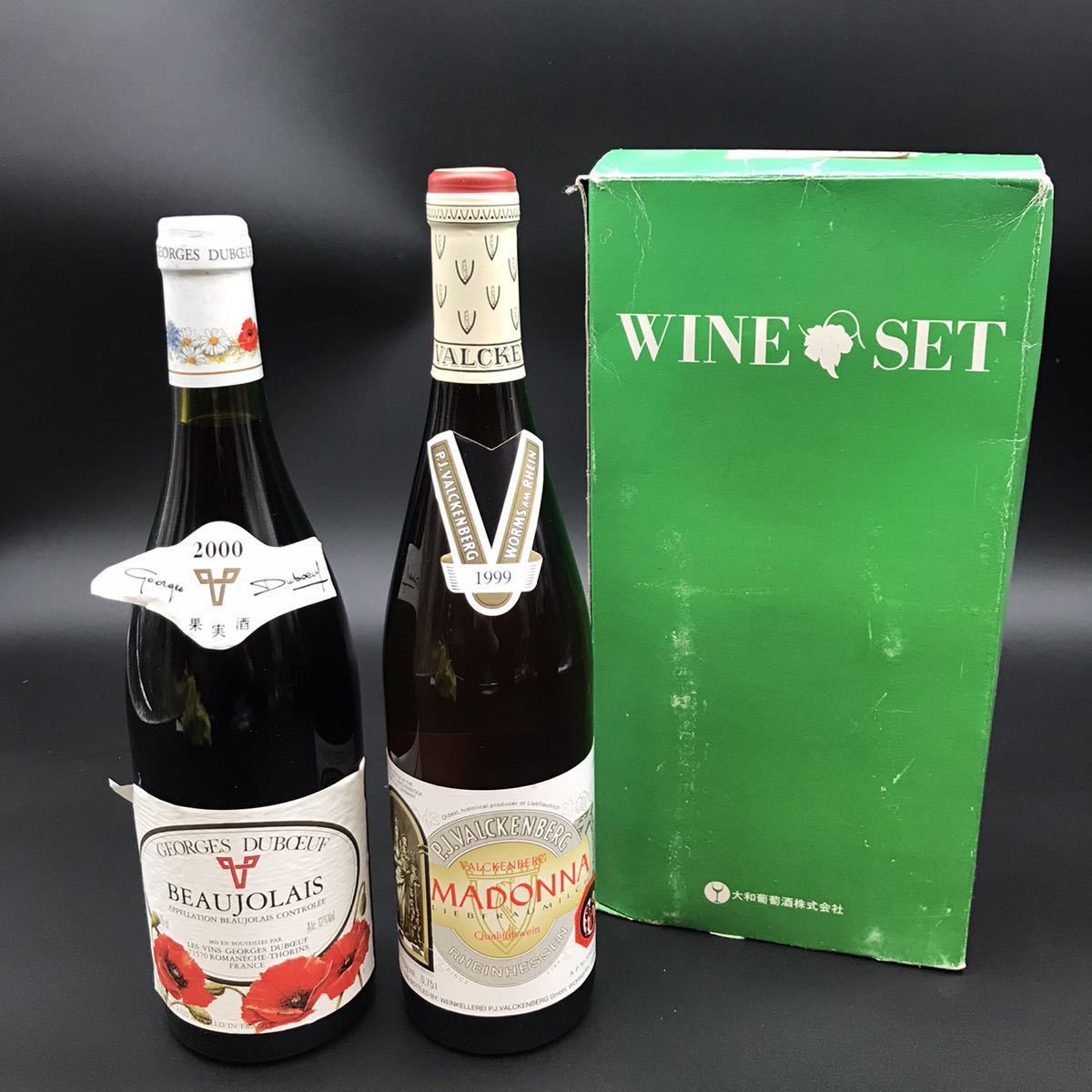 【未開栓】MADONNA マドンナ BEAUJOLAIS ジョルジュ ボジョレー お酒 ワイン 果実酒 750ml 14% サントリー 2本まとめ売り おすすめ_画像1