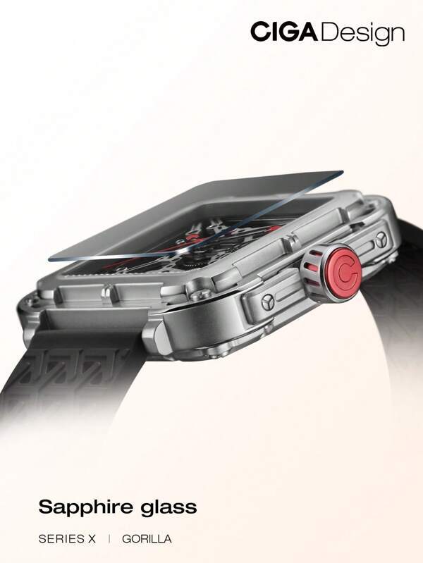 腕時計 メンズ 機械式 デザイン インスピレーション 耐衝撃性 デザイン サファイアクリスタル アナログ スケルトン メカニカルウ_画像7