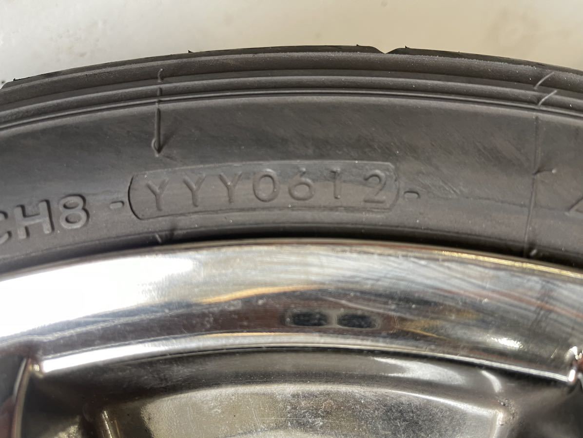 パルティーレ17×8J 5穴　PCD 98　ADVAN A050 225/45R17 91w M 中古ホイールタイヤ2本セット　アルファロメオにて使用_画像7