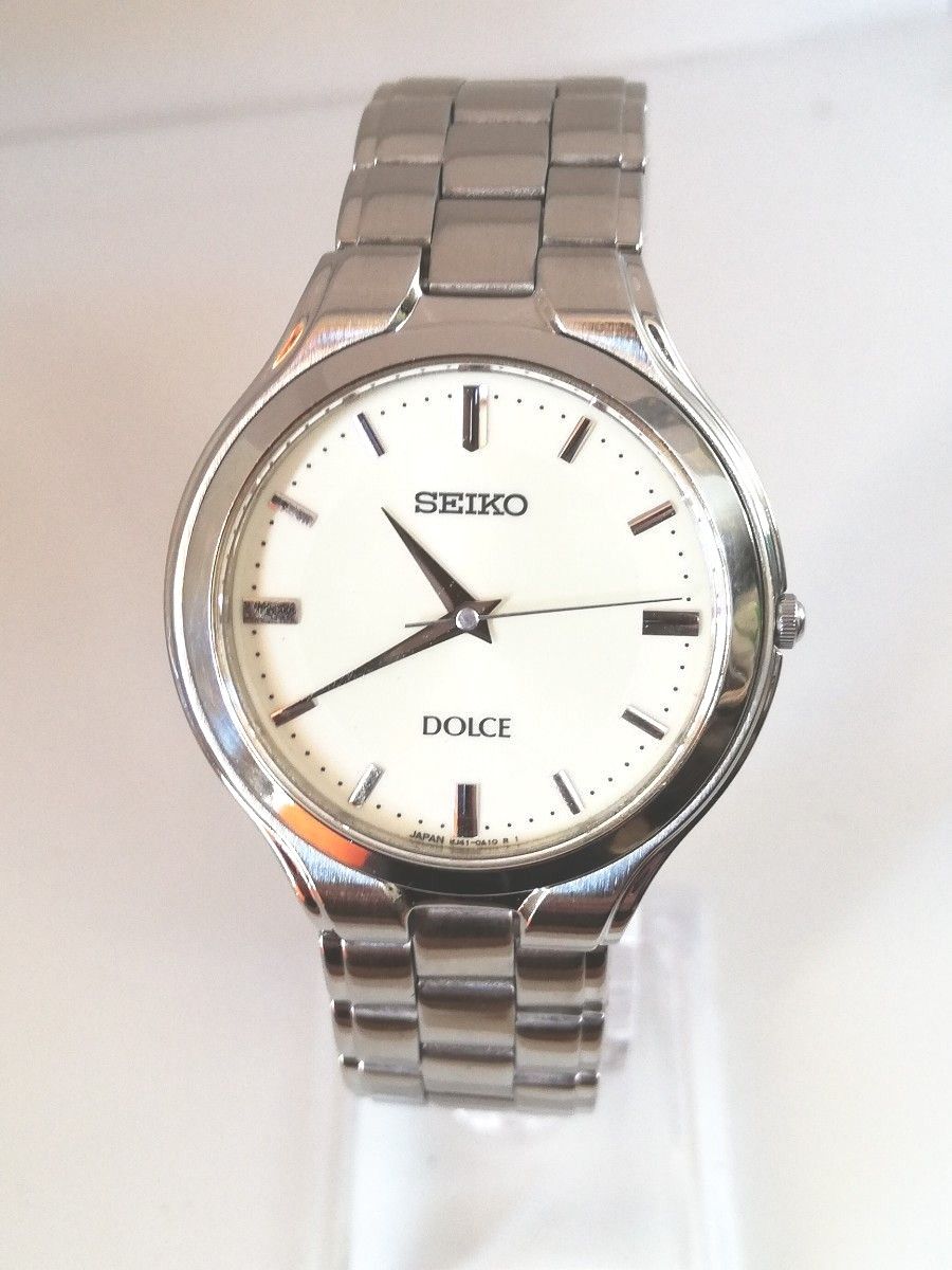 電池交換済 年差10秒】SEIKO DOLCE セイコー ドルチェ SACM107 電池交換済 年差10秒】SEIKO DOLCE セイコー ドルチェ SACM107