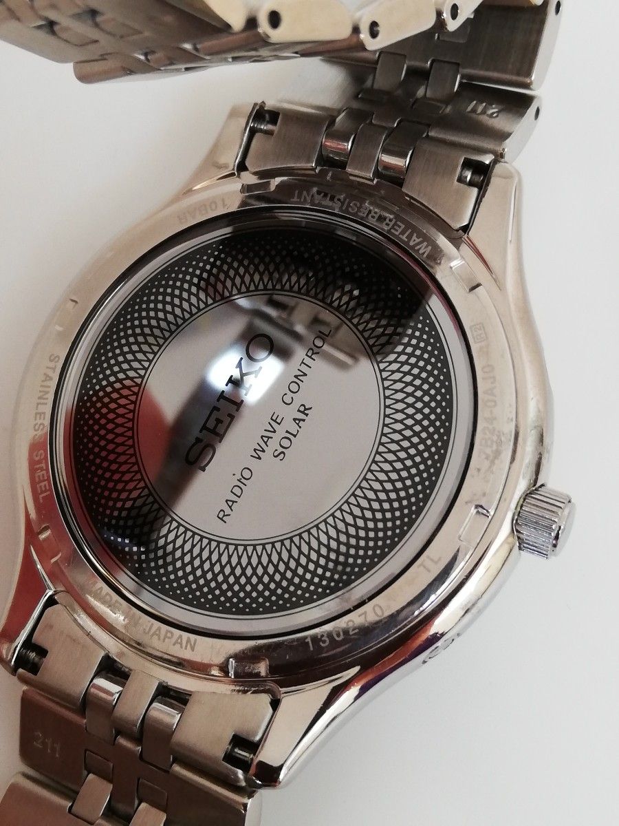 【電波ソーラー、美品】SEIKO　セイコー　ドルチェ　　SADZ085　7B24-0AJ0