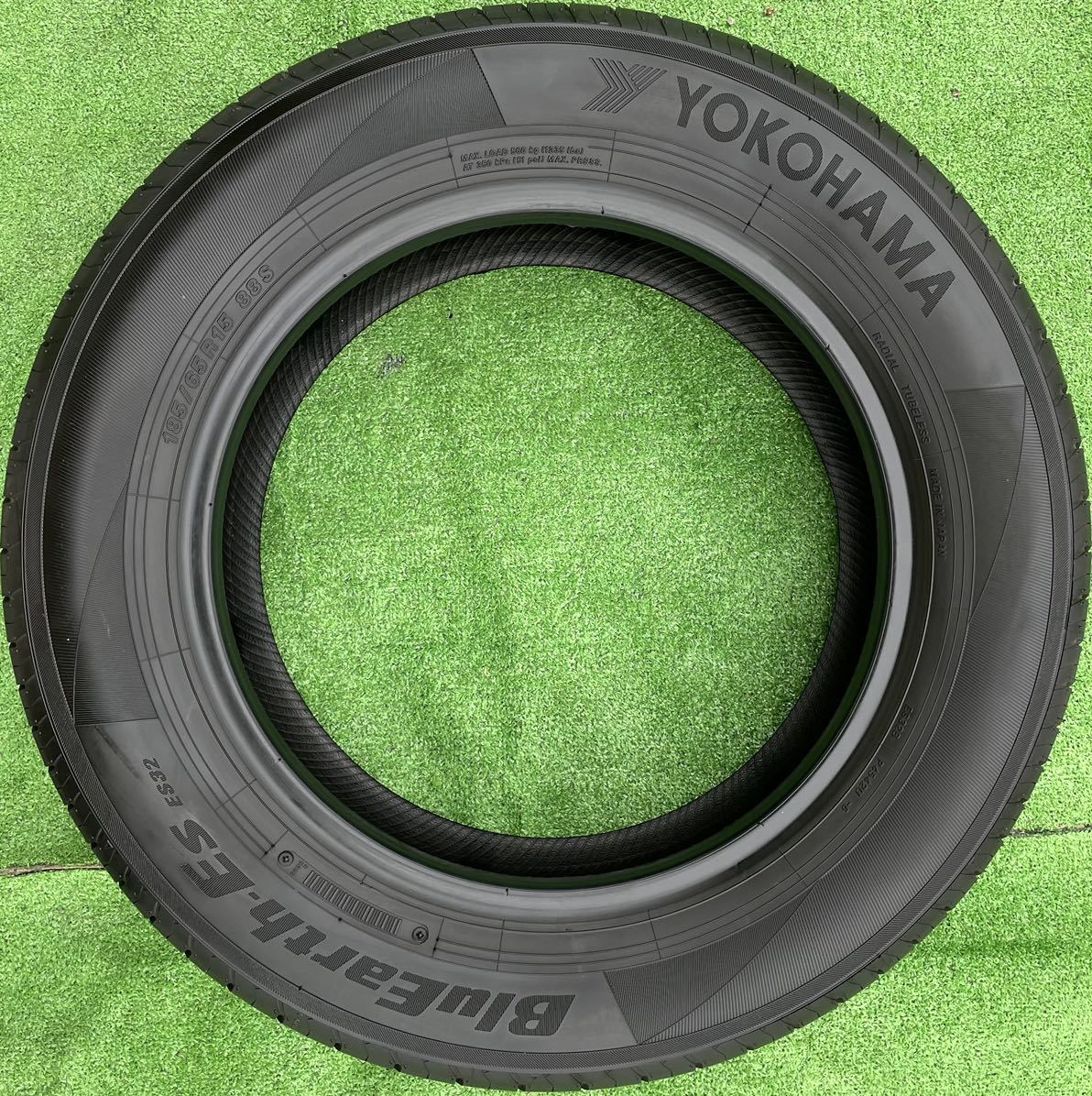 YOKOHAMA BluEarth ヨコハマ ブルーアース ES32 185/65R15 88S 2023年製 タイヤ 4本セット 送料無料_画像6