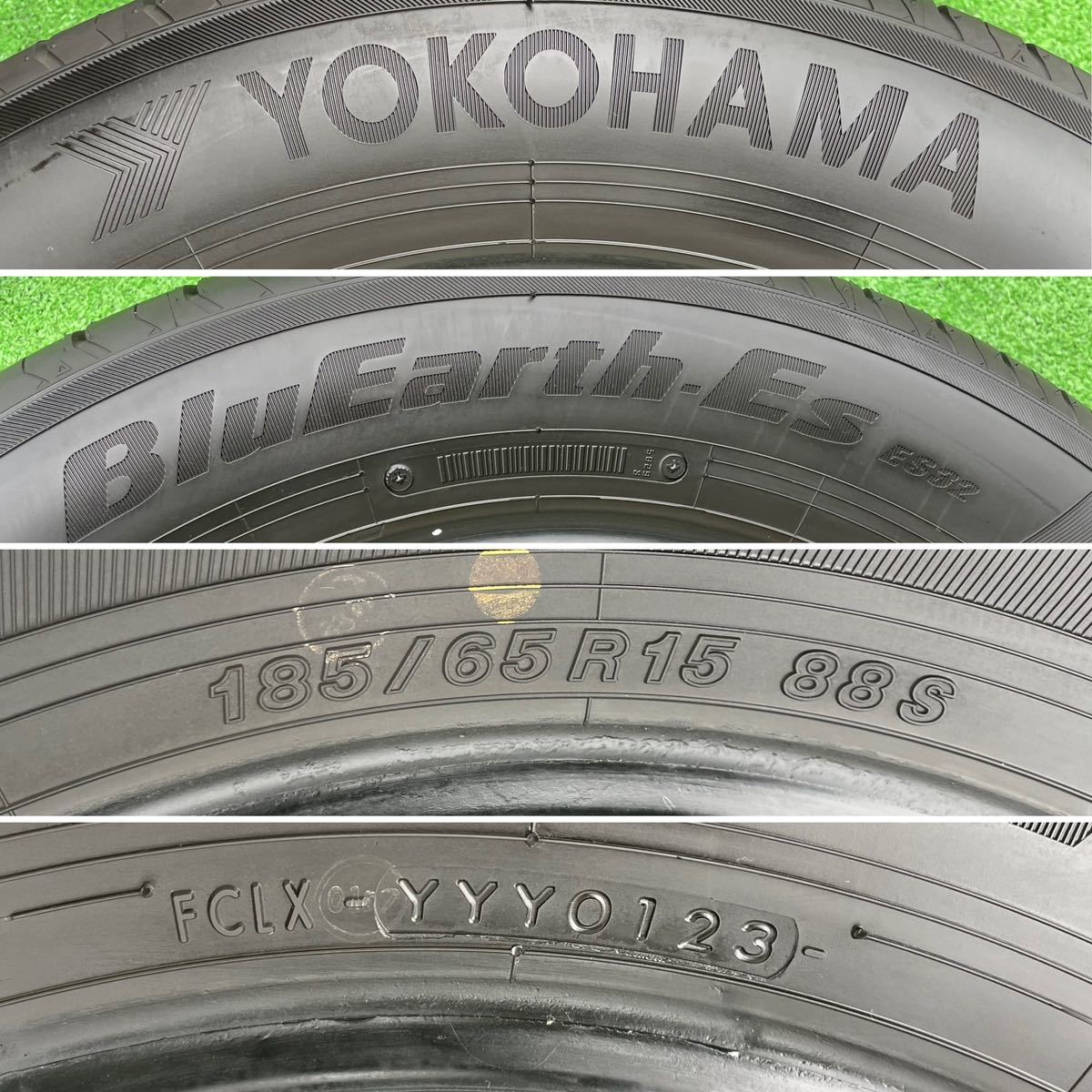 YOKOHAMA BluEarth ヨコハマ ブルーアース ES32 185/65R15 88S 2023年製 タイヤ 4本セット 送料無料_画像10