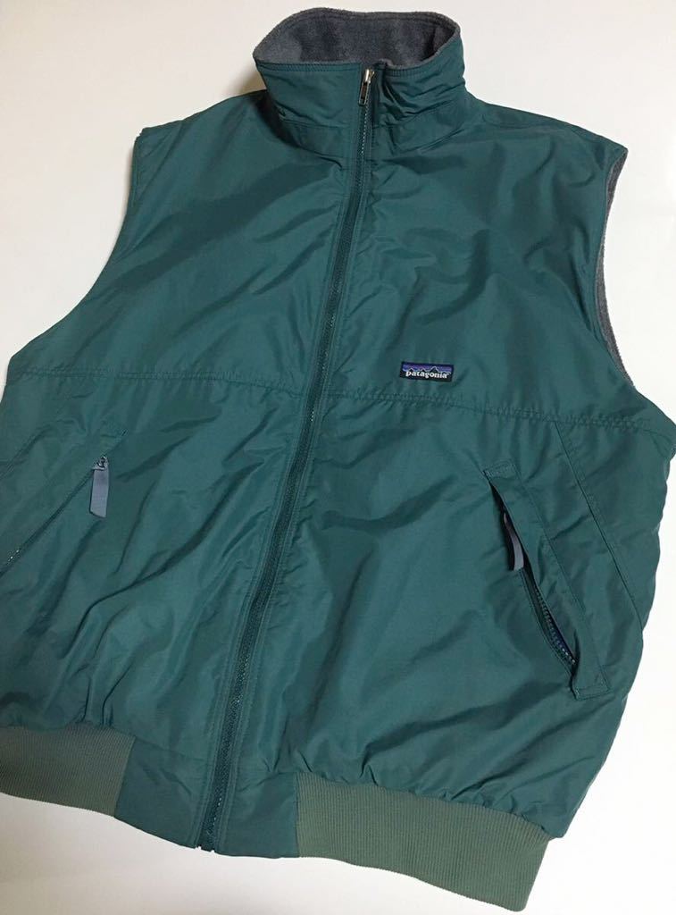 90s patagonia SHELLED SYNCHILLA VEST XL グリーン パタゴニア 90s patagonia SHELLED SYNCHILLA VEST XL グリーン パタゴニア