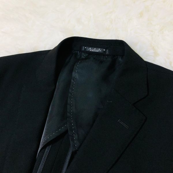 パッゾコレクション　PAZZO collection　スーツ　セットアップ　スリーピース　XL　ブラック　テーラードジャケット　ウール　ベスト_画像5