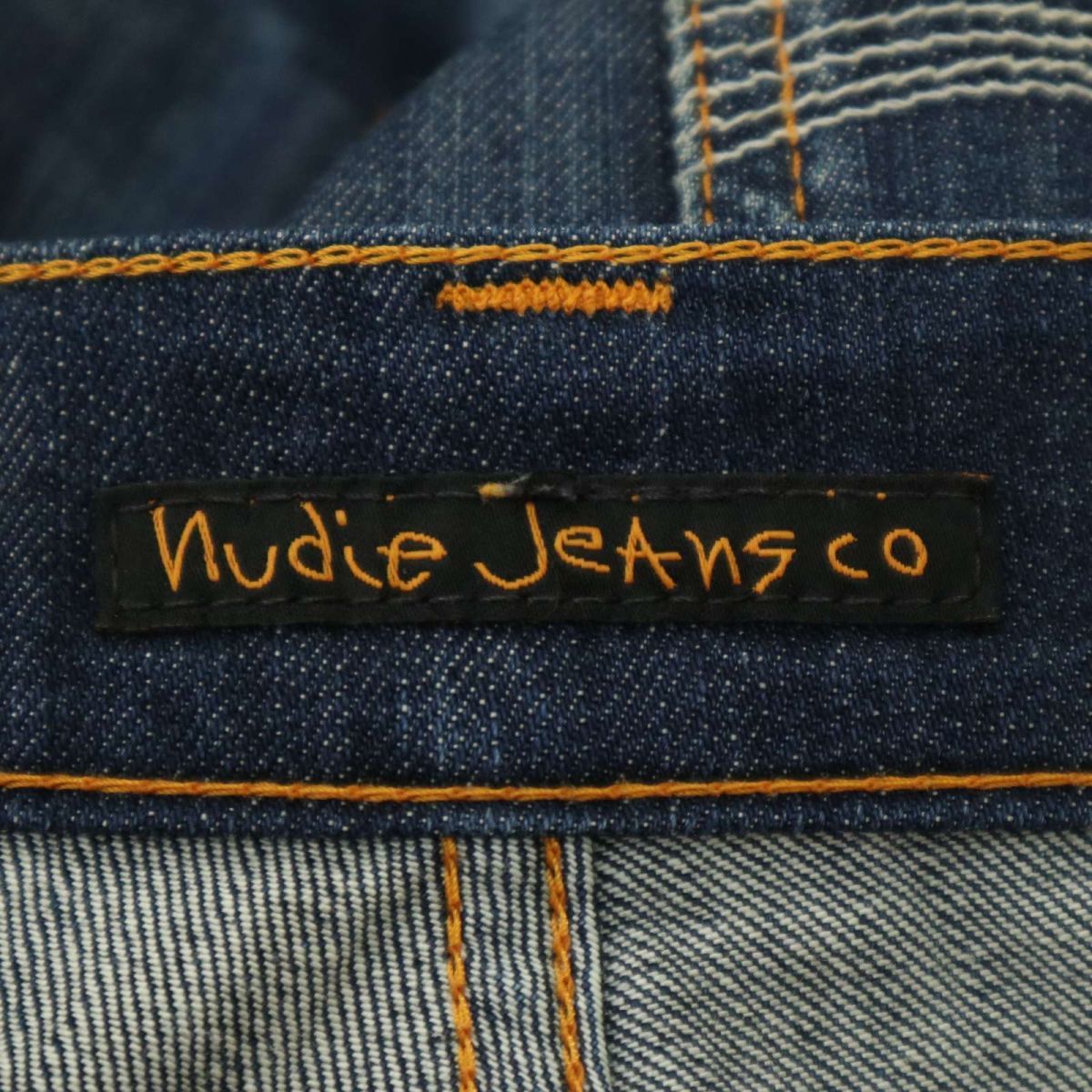 Nudie Jeans ヌーディージーンズ 【THIN FINN】 USED加工 ストレッチ デニム パンツ ジーンズ Sz.28　メンズ　A3B05665_C#R_画像9