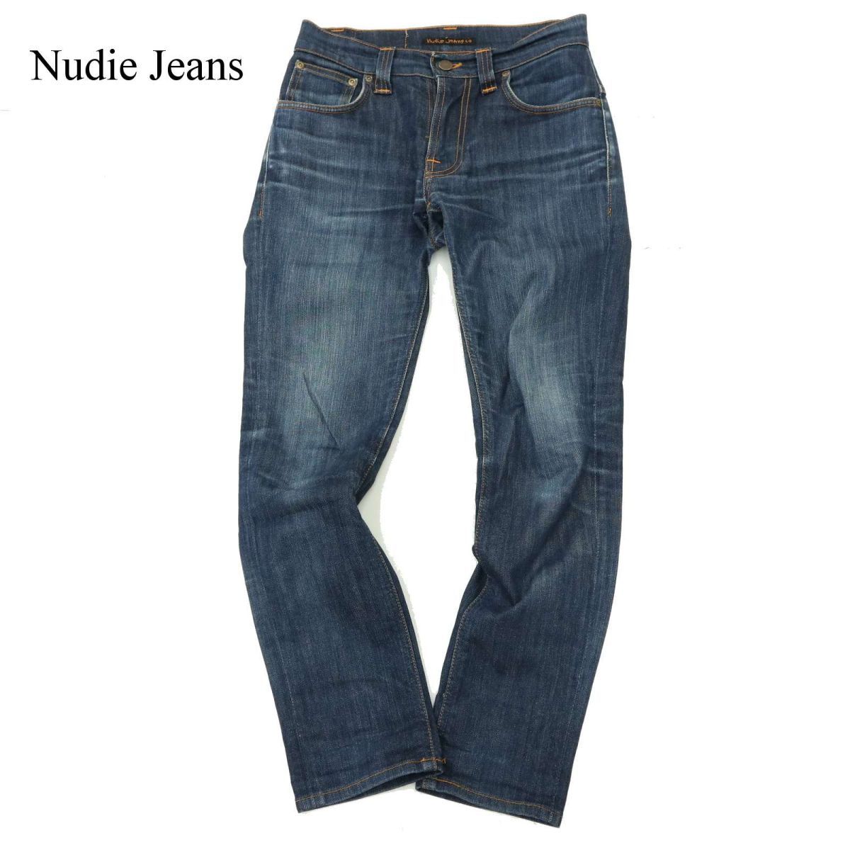 Nudie Jeans ヌーディージーンズ 【THIN FINN】 USED加工 ストレッチ デニム パンツ ジーンズ Sz.28　メンズ　A3B05665_C#R_画像1