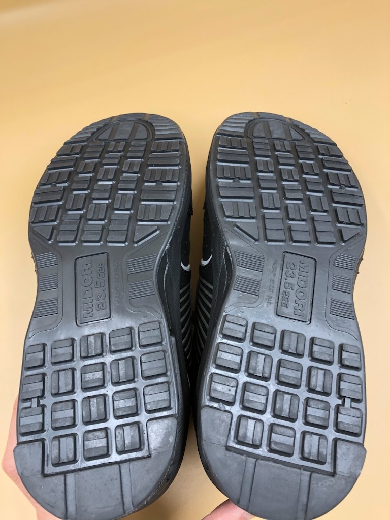 新品未使用 みどり安全 A種 安全靴 ISA-805 静電 ブラック 23.5 レディース MIDORI ANZEN ミドリ安全 B2712_画像5