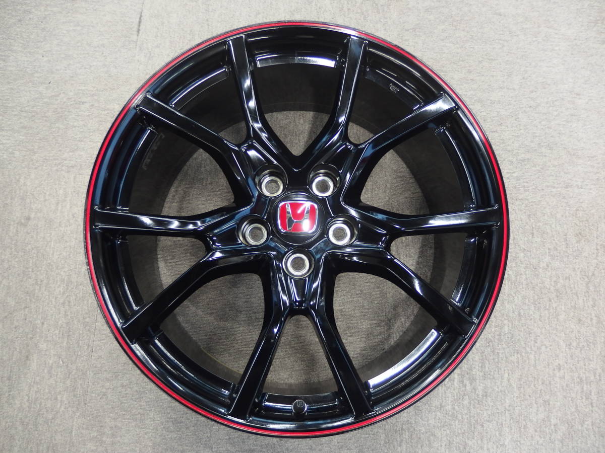 HONDA FK8 シビックタイプR 純正 8.5Jx20+60 120-5H 4本セット_画像6