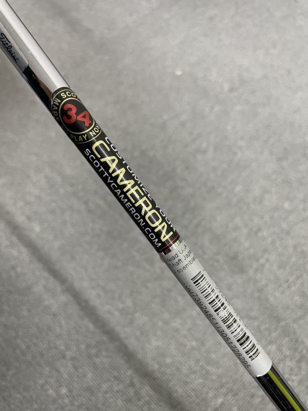 M123-U20-1996 ゴルフクラブ SCOTTY CAMERON パター 単品 スコッティキャメロン 右利き用 レッドカラー_画像5