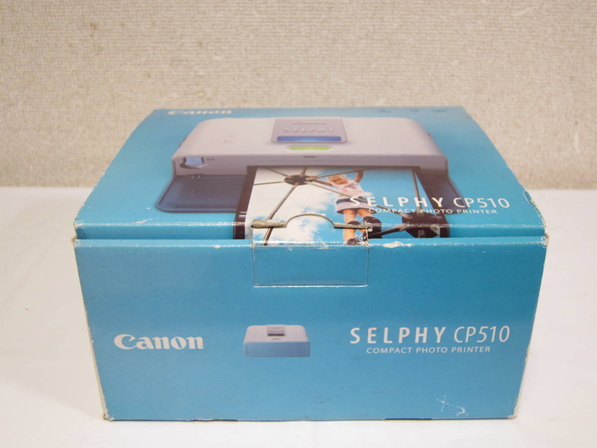 【未使用】Canon キャノン コンパクトフォトプリンター SELPHY CP510 n1212_画像6