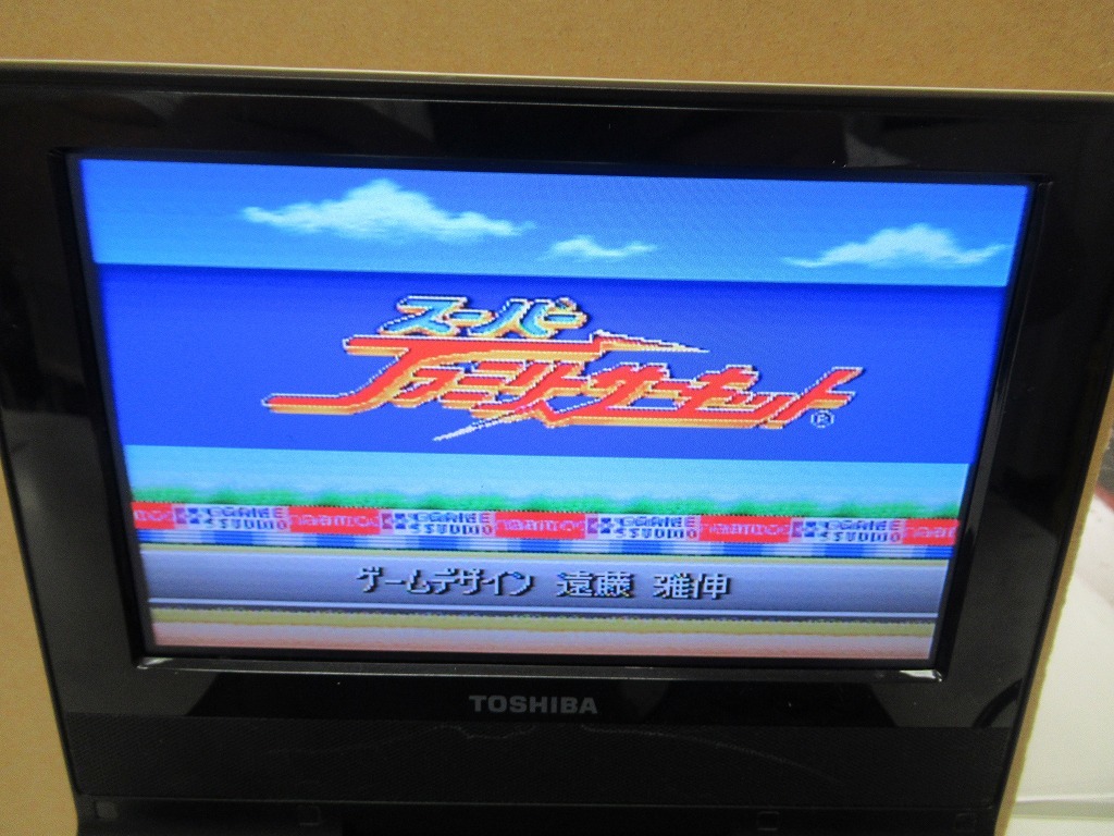 KME13114★SFCソフトのみ スーパーファミリーサーキット セーブデータ有り 起動確認済み クリーニング済み スーファミの画像4