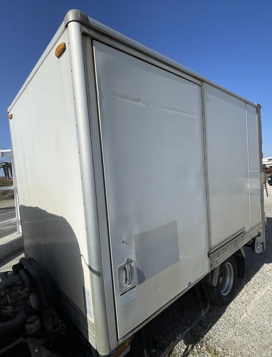 { Aichi * Gifu * three-ply }* keep cool box ** container * warehouse * storage room * tool inserting * garage *BOX* aluminum van power gate!! slope!! 3.25m