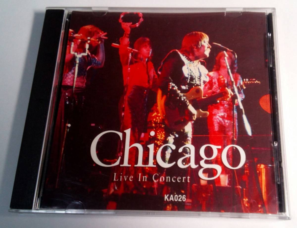 CD CHICAGO LIVE IN CONCERT ライヴ イン コンサート ライブ盤_画像1