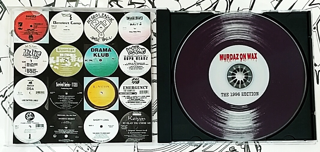 (CD) Various － Murdaz On Wax: The 1996 Edition / 90S / Underground / アンダーグラウンド / BoomBap / Golden Era / HipHop / 黄金期 _画像3