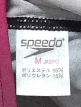中古 スピード speedo レディース 競泳水着 アクアブレード2 Mサイズ 胸パッドあり_画像4